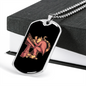 Musician Necklace Cat Pianist Necklace Stainless Steel or 18k Gold Dog Tag 24" Chain-Express Your Love Gifts