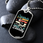 Musician Necklace Celebrate Diversity Necklace Stainless Steel or 18k Gold Dog Tag 24" Chain-Express Your Love Gifts