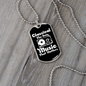 Musician Necklace Classical Music Matter Necklace Stainless Steel or 18k Gold Dog Tag 24" Chain-Express Your Love Gifts