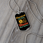 Musician Necklace Classical Music Necklace Stainless Steel or 18k Gold Dog Tag 24" Chain-Express Your Love Gifts