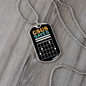 Musician Necklace Csus Saves Necklace Stainless Steel or 18k Gold Dog Tag 24" Chain-Express Your Love Gifts