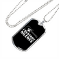 Musician Necklace Destroy Silence Necklace Stainless Steel or 18k Gold Dog Tag 24" Chain-Express Your Love Gifts