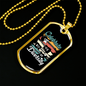 Musician Necklace Diversity Necklace Stainless Steel or 18k Gold Dog Tag 24" Chain-Express Your Love Gifts