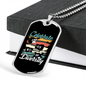 Musician Necklace Diversity Necklace Stainless Steel or 18k Gold Dog Tag 24" Chain-Express Your Love Gifts