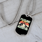 Musician Necklace Future Rockstar Necklace Stainless Steel or 18k Gold Dog Tag 24" Chain-Express Your Love Gifts