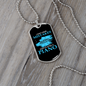 Musician Necklace I Don't Make Mistakes Piano Necklace Stainless Steel or 18k Gold Dog Tag 24" Chain-Express Your Love Gifts