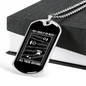 Musician Necklace I Need These Guitars Necklace Stainless Steel or 18k Gold Dog Tag 24" Chain-Express Your Love Gifts