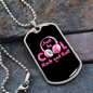 Musician Necklace Just Be Cool Necklace Stainless Steel or 18k Gold Dog Tag 24" Chain-Express Your Love Gifts