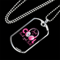 Musician Necklace Just Cool Necklace Stainless Steel or 18k Gold Dog Tag 24" Chain-Express Your Love Gifts
