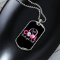 Musician Necklace Just Cool Rock and Roll Necklace Stainless Steel or 18k Gold Dog Tag 24" Chain-Express Your Love Gifts