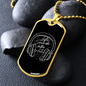 Musician Necklace Life is Better With Music Necklace Stainless Steel or 18k Gold Dog Tag 24" Chain-Express Your Love Gifts