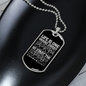 Musician Necklace Life is Sweet Song Music Necklace Stainless Steel or 18k Gold Dog Tag 24" Chain-Express Your Love Gifts