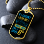 Musician Necklace Life Would Bb Necklace Stainless Steel or 18k Gold Dog Tag 24" Chain-Express Your Love Gifts