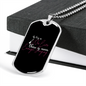 Musician Necklace Live Singing Necklace Stainless Steel or 18k Gold Dog Tag 24" Chain-Express Your Love Gifts