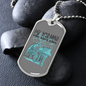 Musician Necklace Lose Your Mind Pianist Necklace Stainless Steel or 18k Gold Dog Tag 24" Chain-Express Your Love Gifts