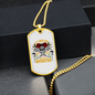 Musician Necklace Make Some Noise Necklace Stainless Steel or 18k Gold Dog Tag 24" Chain-Express Your Love Gifts