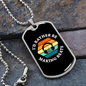 Musician Necklace Making Beats Necklace Stainless Steel or 18k Gold Dog Tag 24" Chain-Express Your Love Gifts