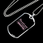 Musician Necklace Music Innovation Necklace Stainless Steel or 18k Gold Dog Tag 24" Chain-Express Your Love Gifts