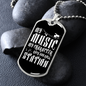 Musician Necklace Music Station Necklace Stainless Steel or 18k Gold Dog Tag 24" Chain-Express Your Love Gifts