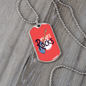 Musician Necklace My Wife Rocks Necklace Stainless Steel or 18k Gold Dog Tag 24" Chain-Express Your Love Gifts