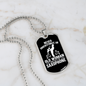 Musician Necklace Old Man Saxophone Necklace Stainless Steel or 18k Gold Dog Tag 24" Chain-Express Your Love Gifts