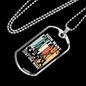 Musician Necklace One More Necklace Stainless Steel or 18k Gold Dog Tag 24" Chain-Express Your Love Gifts