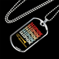 Musician Necklace Retro Saxophone Gold Necklace Stainless Steel or 18k Gold Dog Tag 24" Chain-Express Your Love Gifts