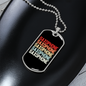 Musician Necklace Retro Saxophone Necklace Stainless Steel or 18k Gold Dog Tag 24" Chain-Express Your Love Gifts