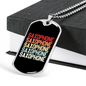 Musician Necklace Retro Saxophone Necklace Stainless Steel or 18k Gold Dog Tag 24" Chain-Express Your Love Gifts