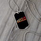 Musician Necklace Saxophone Evolution Necklace Stainless Steel or 18k Gold Dog Tag 24" Chain-Express Your Love Gifts