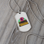 Musician Necklace Synth Dog Necklace Stainless Steel or 18k Gold Dog Tag 24" Chain-Express Your Love Gifts