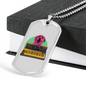 Musician Necklace Synth Dog Necklace Stainless Steel or 18k Gold Dog Tag 24" Chain-Express Your Love Gifts