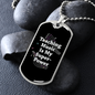 Musician Necklace Teaching Music Necklace Stainless Steel or 18k Gold Dog Tag 24" Chain-Express Your Love Gifts
