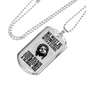 Must Be Global Christians Christian Necklace Stainless Steel or 18k Gold Dog Tag 24" Chain-Express Your Love Gifts