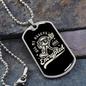 My Assets Are Encrypted Crypto Necklace Stainless Steel or 18k Gold Dog Tag 24" Chain-Express Your Love Gifts