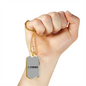 My Beagle is Cuter Necklace Stainless Steel or 18k Gold Dog Tag 24" Chain-Express Your Love Gifts
