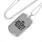 My Beagle is My BFF Necklace Stainless Steel or 18k Gold Dog Tag 24" Chain-Express Your Love Gifts