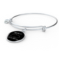 My Cat And I Bracelet Stainless Steel or 18k Gold Circle Bangle-Express Your Love Gifts