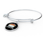 My Cat Was Bracelet Stainless Steel or 18k Gold Circle Bangle-Express Your Love Gifts