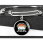 My Cat Was Bracelet Stainless Steel or 18k Gold Circle Bangle-Express Your Love Gifts