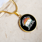 My Cat Was Circle Necklace Stainless Steel or 18k Gold 18-22"-Express Your Love Gifts