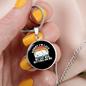 My Cat Was Circle Necklace Stainless Steel or 18k Gold 18-22"-Express Your Love Gifts