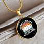 My Cat Was Circle Necklace Stainless Steel or 18k Gold 18-22"-Express Your Love Gifts