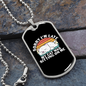 My Cat Was Necklace Stainless Steel or 18k Gold Dog Tag 24" Chain-Express Your Love Gifts