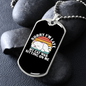 My Cat Was Necklace Stainless Steel or 18k Gold Dog Tag 24" Chain-Express Your Love Gifts