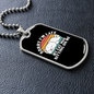 My Cat Was Necklace Stainless Steel or 18k Gold Dog Tag 24" Chain-Express Your Love Gifts