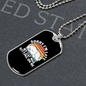 My Cat Was Necklace Stainless Steel or 18k Gold Dog Tag 24" Chain-Express Your Love Gifts