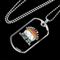 My Cat Was Necklace Stainless Steel or 18k Gold Dog Tag 24" Chain-Express Your Love Gifts