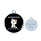 My Cat Was Sitting Bracelet Stainless Steel or 18k Gold Circle Bangle-Express Your Love Gifts
