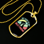 My Dog is My Bestfriend Necklace Stainless Steel or 18k Gold Dog Tag 24" Chain-Express Your Love Gifts